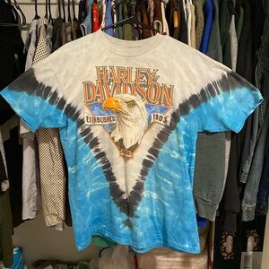 1991 tye dye Harley-Davidson t-shirt